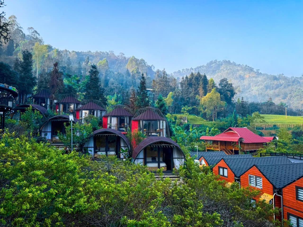 Plum Homestay ドン・ヴァン エクステリア 写真